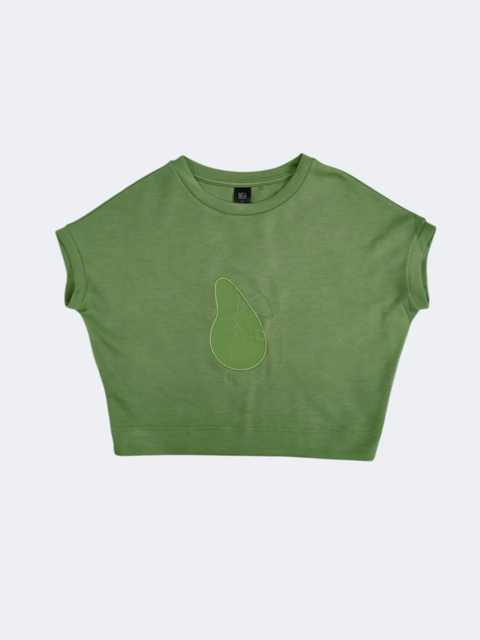 CIAN GRAPHIC CROP TEE （V-TS47405) — view 4