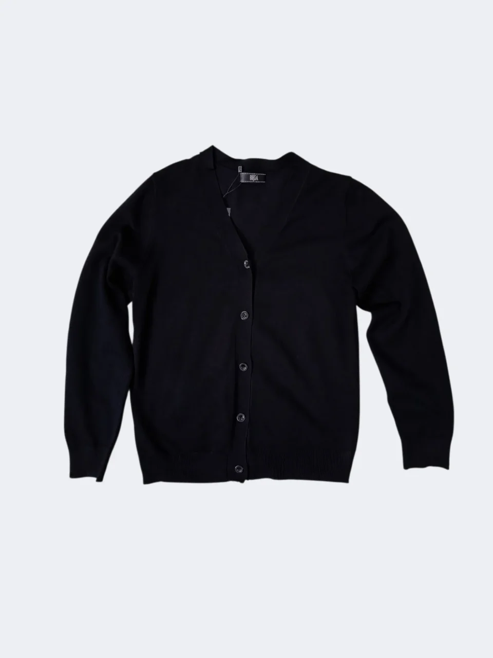 CADE CLASSICE V-NECK KNIT CARDIGAN