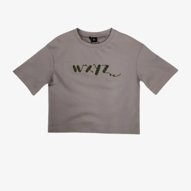 OLLY WXYZ EMBROIDERED T-SHIRT