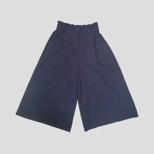Mine High-Waisted Wide-Leg Culottes