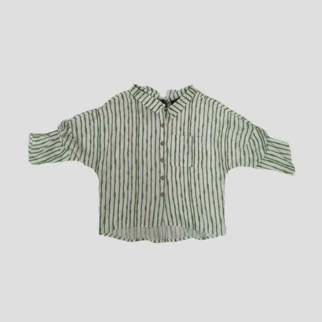 Erica Linen Oversized Blouse