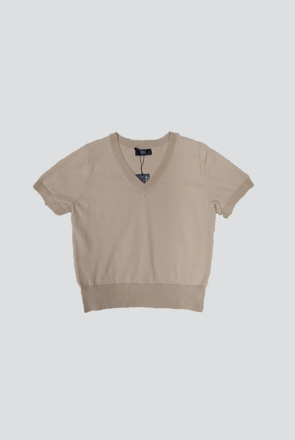 Tara V-Neck Knit Top — view 4