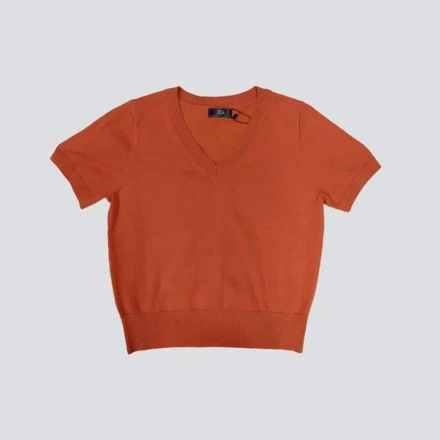 Tara V-Neck Knit Top