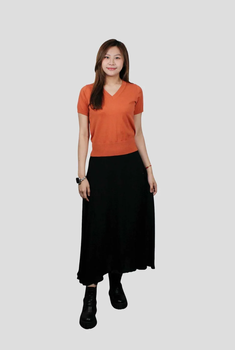 Tara V-Neck Knit Top — view 2