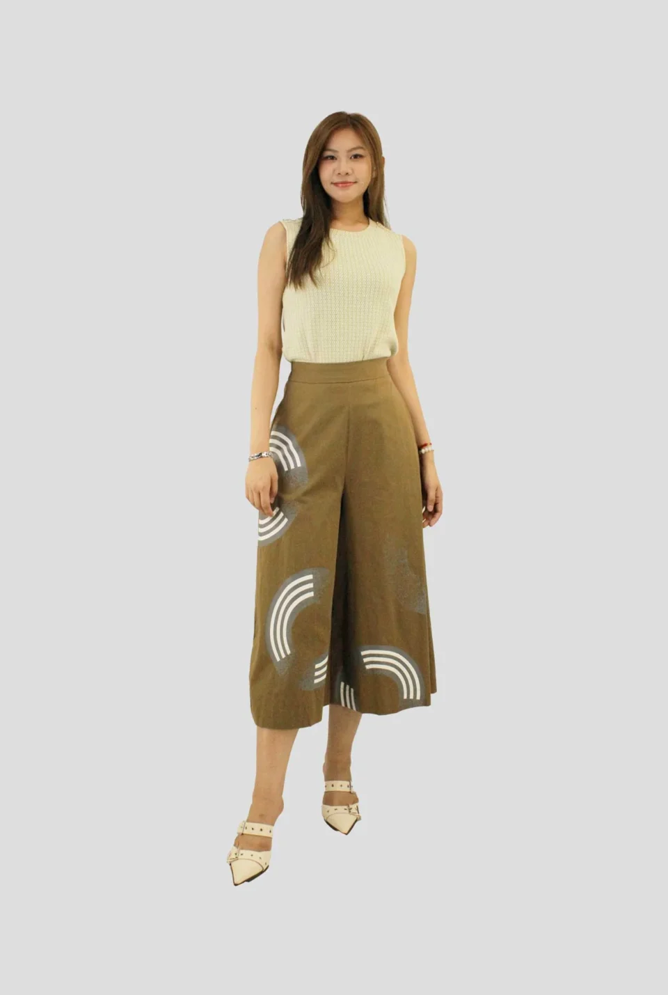 Eliza Shoulder Knit Vest — view 2