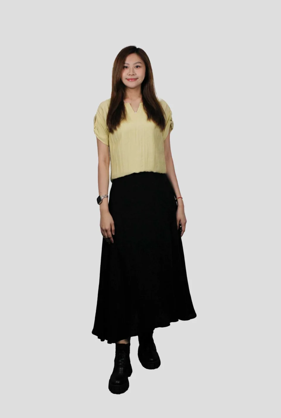 Malik Notch Neck Short Sleeve Top — view 2