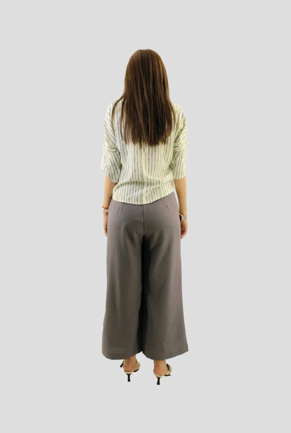 Erica Linen Oversized Blouse — view 3