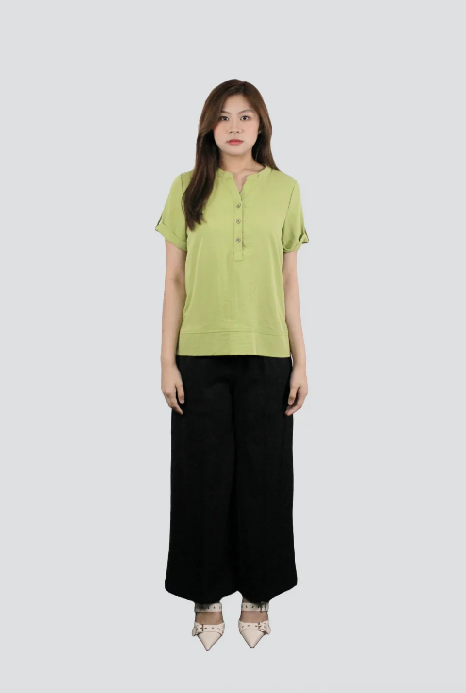 Anais Zen Button Blouse — view 6