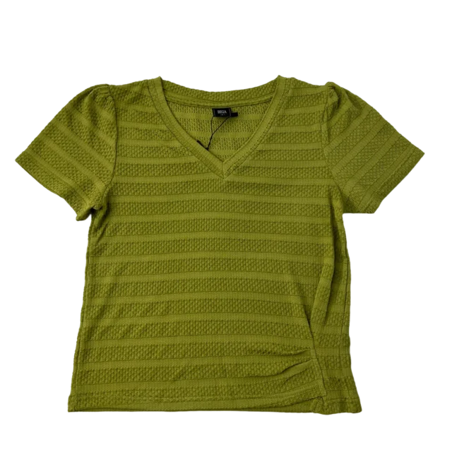 ZOEY V-NECK TSHIRT (PEAR) (W-TS47100)
