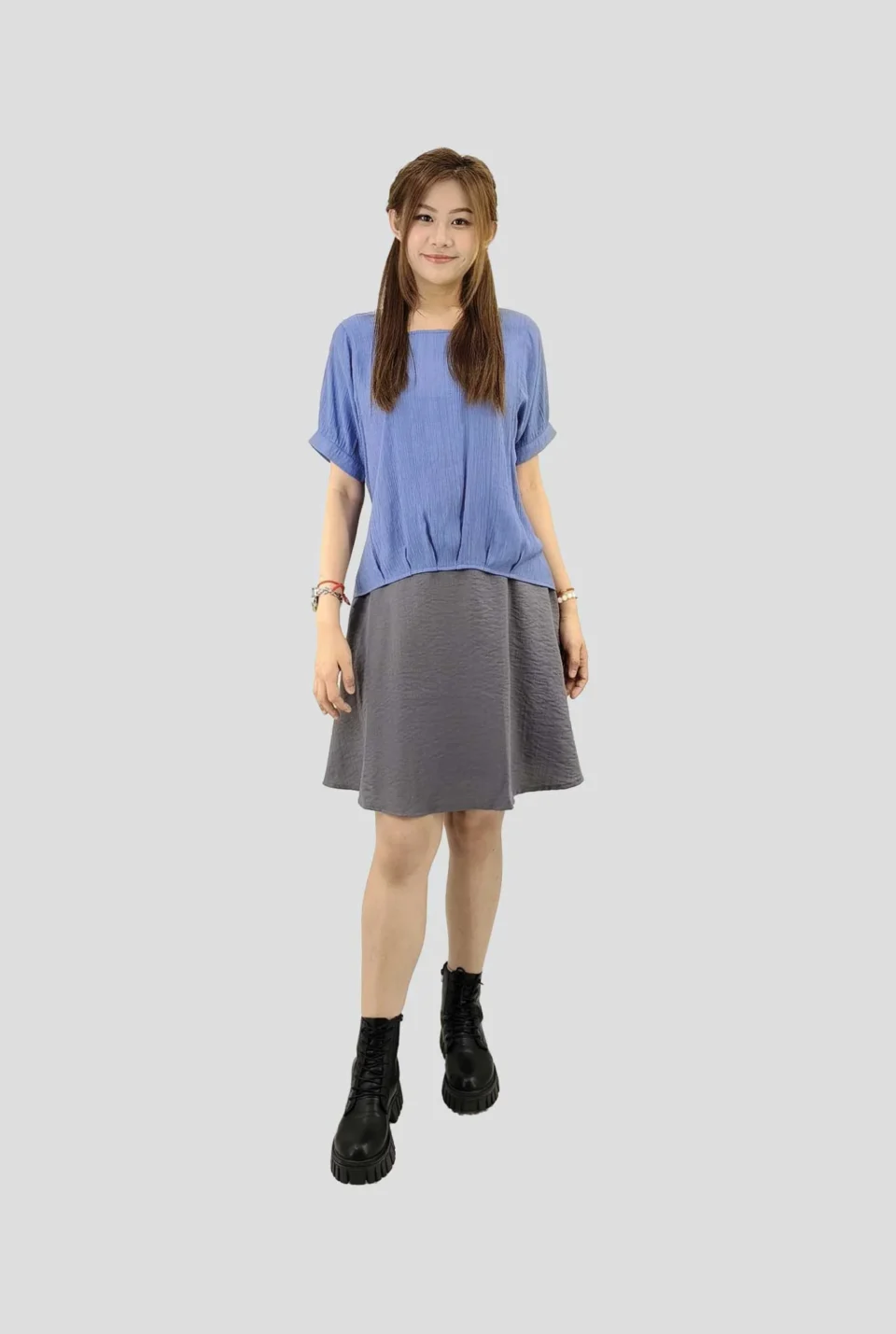 Viola Soft Pleat Blouse — view 2